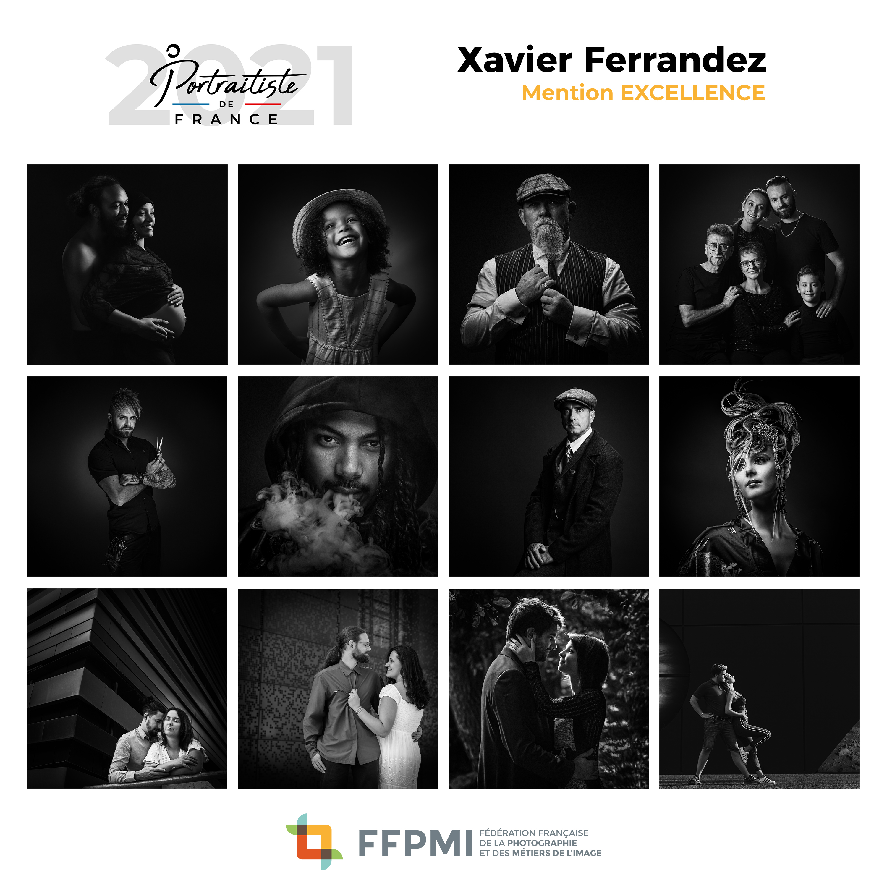 Xavier Ferrandez - Portraitiste de France Excellence 2021