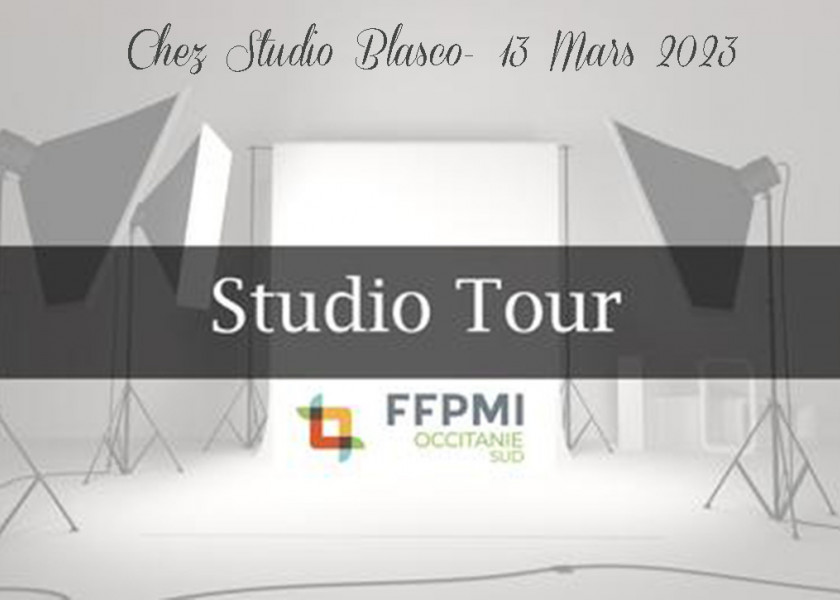 Event : STUDIO TOUR #3 // Chez Pierre-yves Blasco  // Le 13 Mars 2023