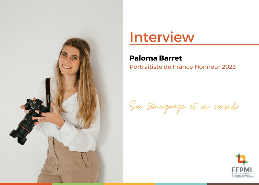Témoignage de Paloma Barret, Portraitiste de France Honneur 2023