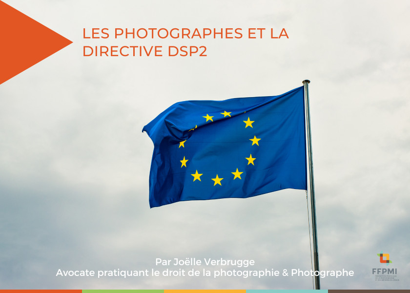 Les photographes et la directive DSP2