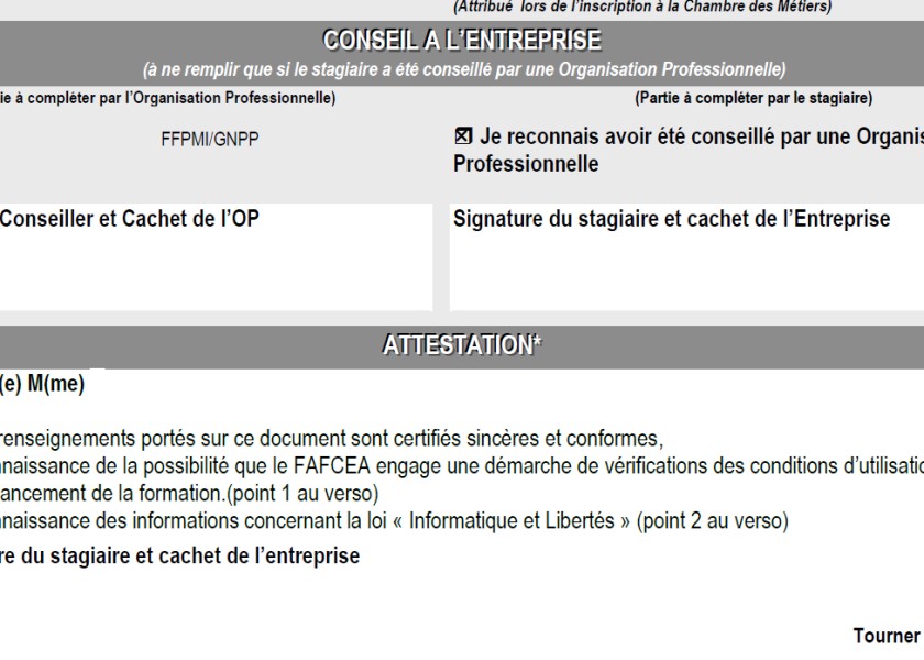 Comment désigner la FFPMI dans votre dossier FAFCEA (Conseil à l’Entreprise)