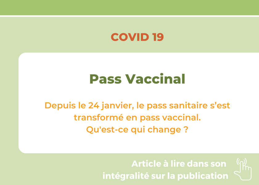 Le pass vaccinal