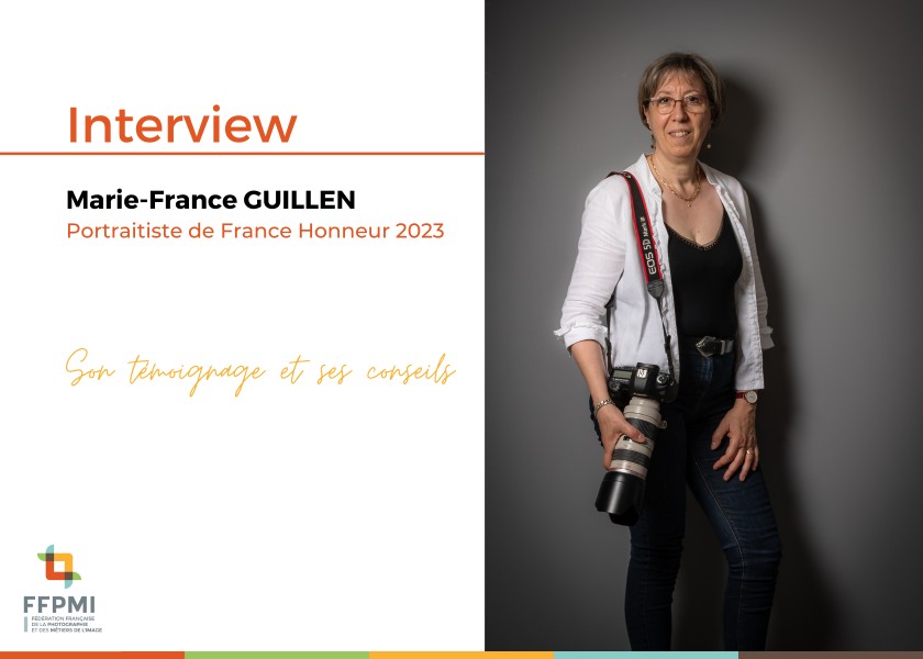 Témoignage de Marie-France Guillen, Portraitiste de France Honneur 2023